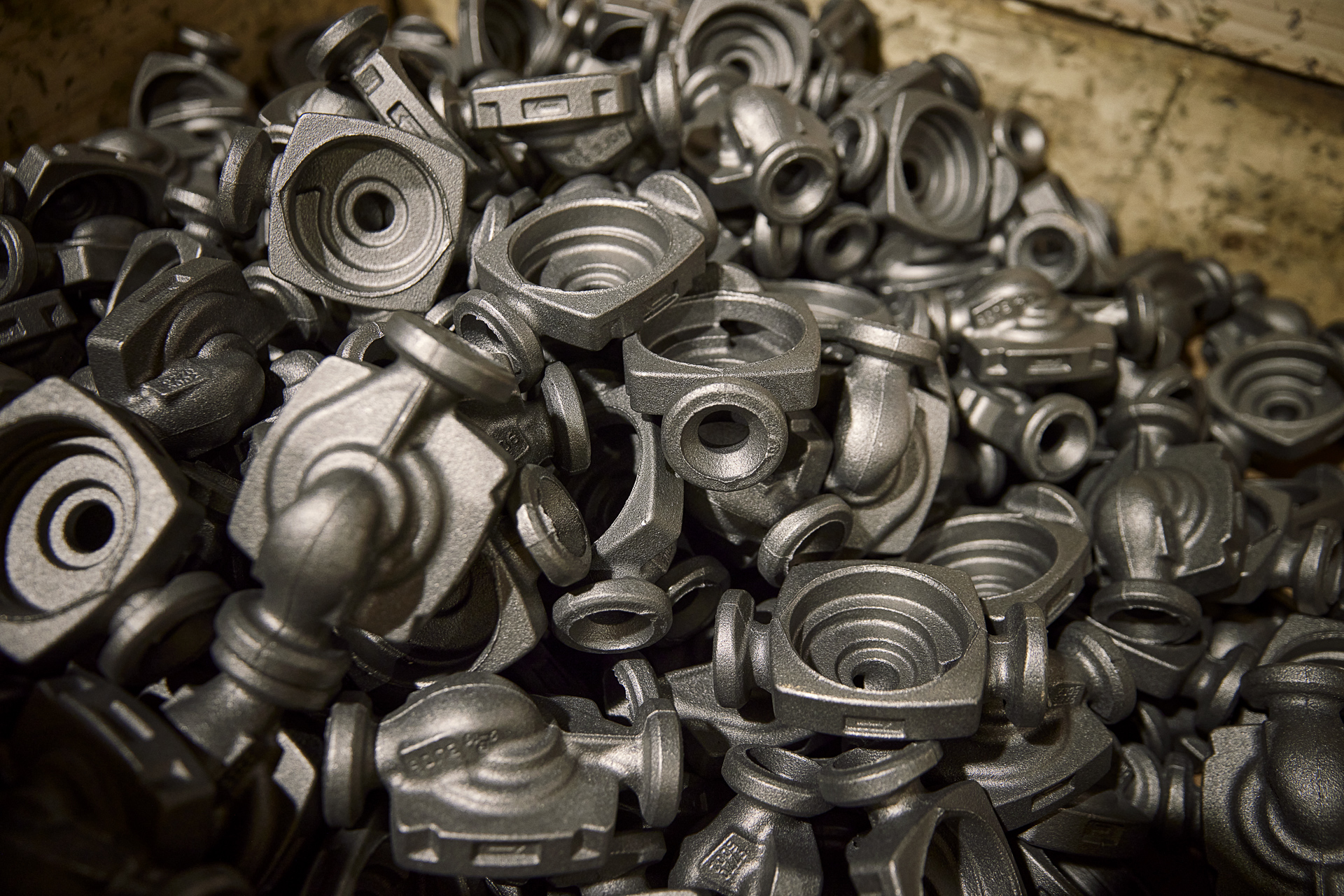 Cast housings shown on Uldall’s pump, valve and filter page.
